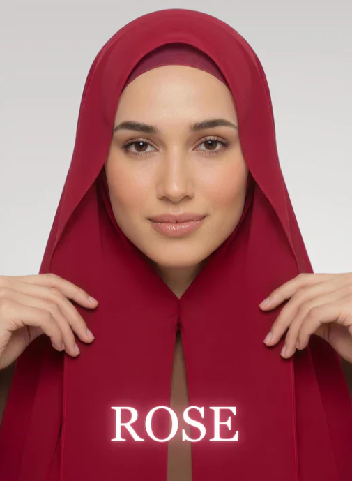 Instant Chiffon Hijab with Built-in Magnets