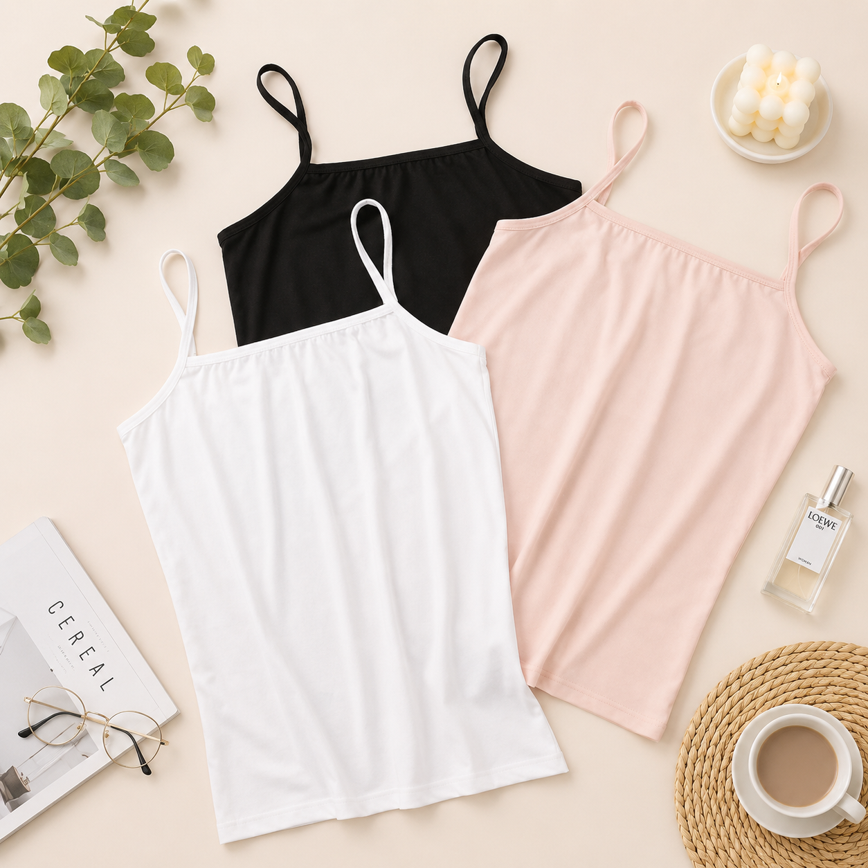 Pack of 3 Camisole for Women