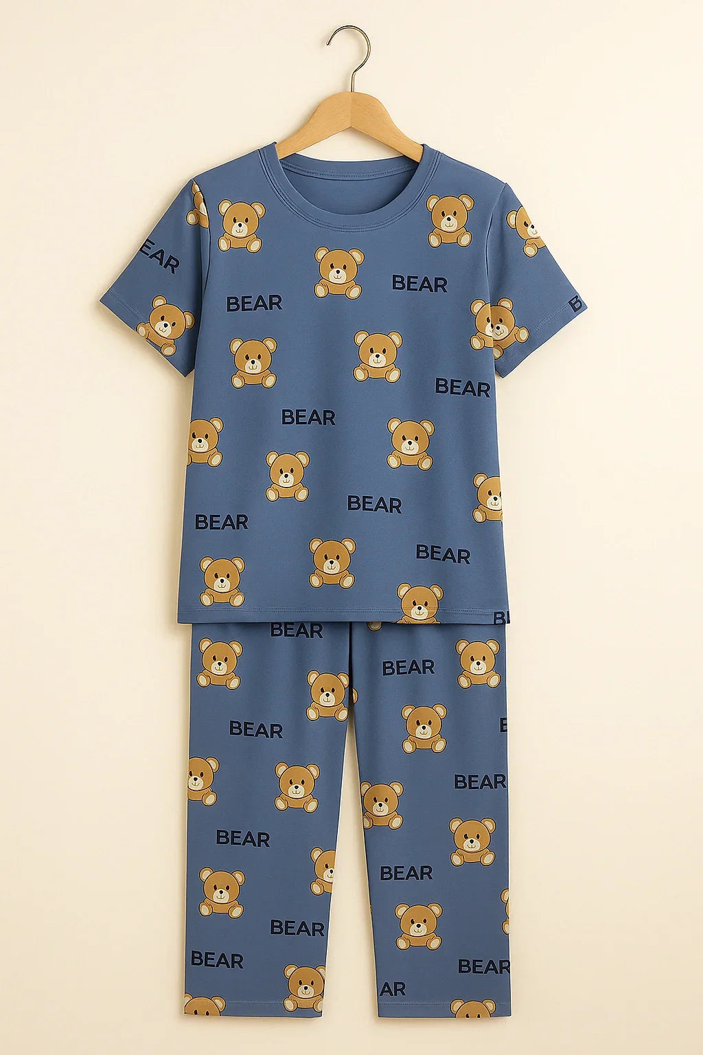 GRAY COZY BEAR HUG