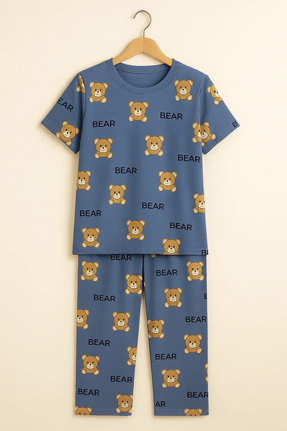 GRAY COZY BEAR HUG