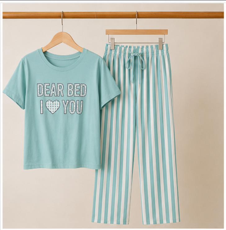 Dear Bed Printed Night suit