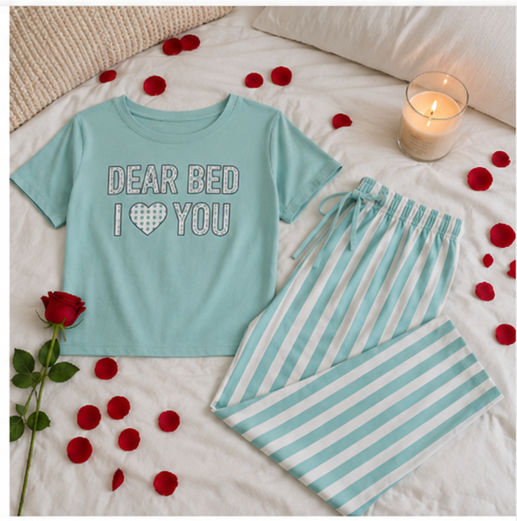 Dear Bed Printed Night suit