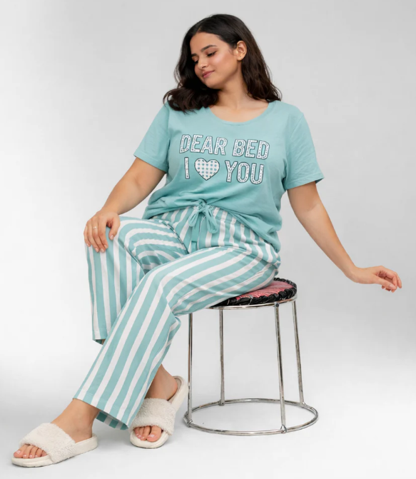 Dear Bed Printed Night suit