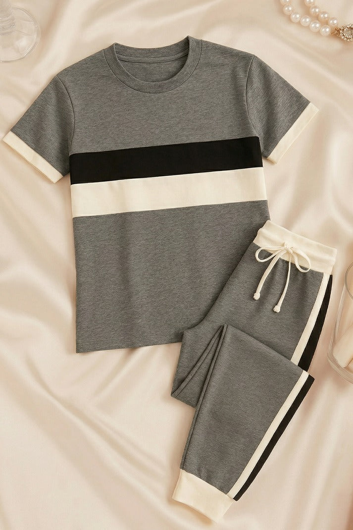 GRAY GYM SUIT