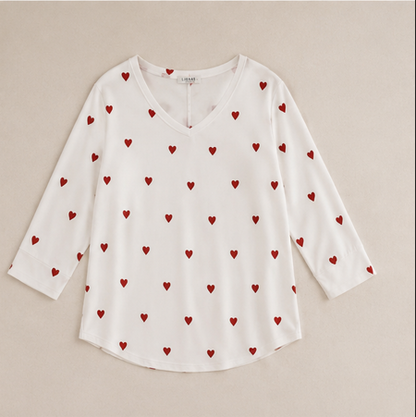 Heart Bloom Nightwear Set